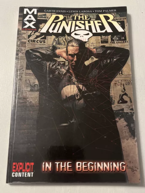 Punisher Max Vol.1: In The Beginning (Paperback 2006) Near New #1 - #6