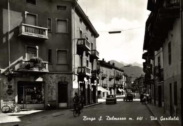 BORGO SAN DALMAZZO, Cuneo - Auto - Via Garibaldi - "Campione" - NV - #041