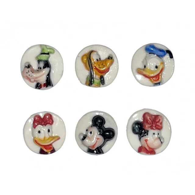 Série complète de 6 fèves Mickey