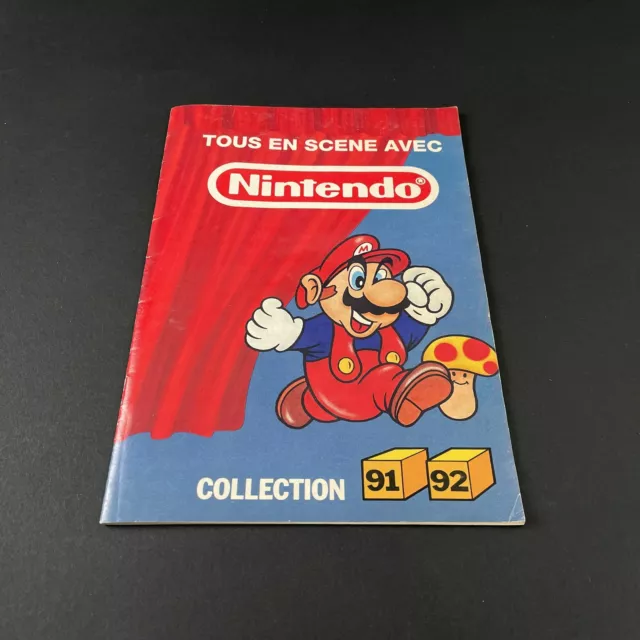 Nintendo NES Depliant publicitaire Collection 91 92 FRA Trés Bon état