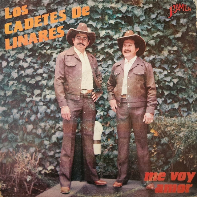 LOS CADETES DE Linares 'Me Voy Amor' / Norteño / Lp Ramex 1982 $24.99 - PicClick