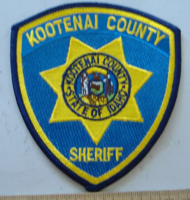 Kootenai  Sheriff  County    Idaho    Fabric   Patch