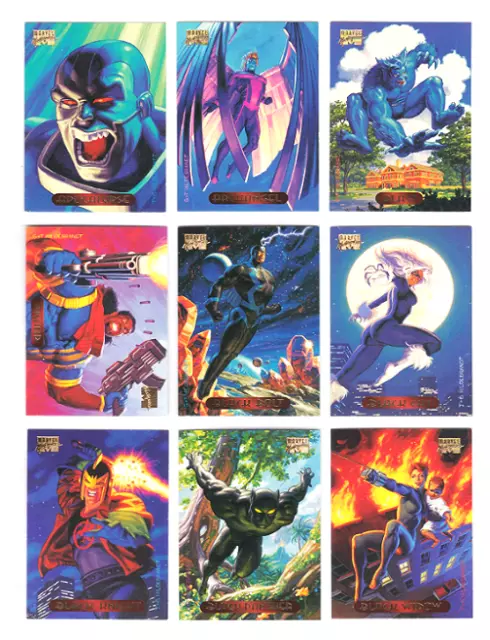 1994 Marvel Masterpieces Singles Complete Your Set Pick Your Card