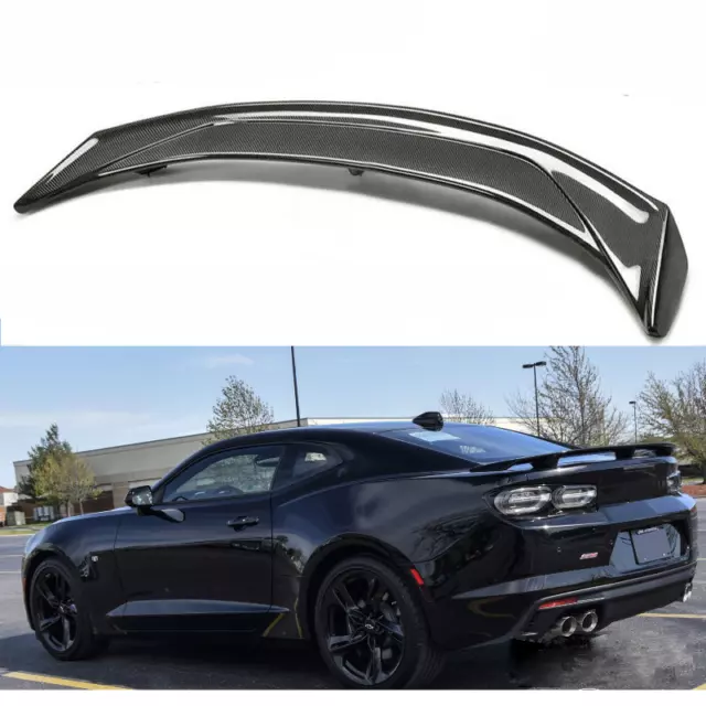 Heckspoiler Flügel für Chevrolet Camaro RS SS ZL1 2016-2022 Spoiler Carbon Look