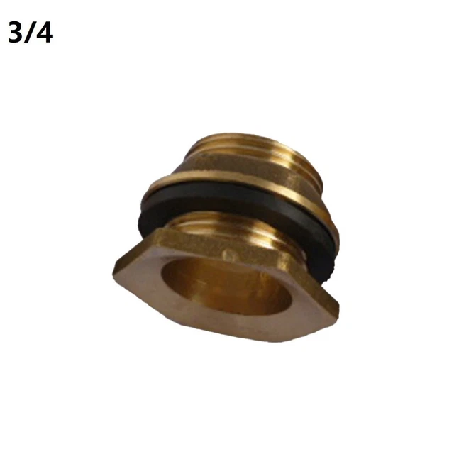20/25MM Water Tank Tap Connector Rain Buckets Brass Bib Connection Tool UK STOCK