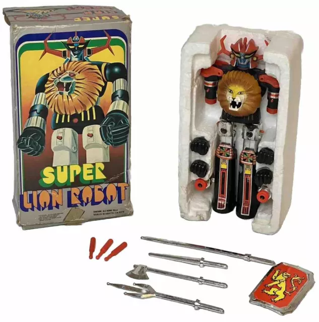 Vintage Super Lion Robot Bootleg Ko Pas De Daltanious