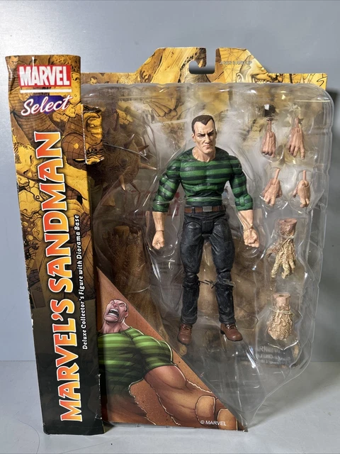 MARVEL SELECT  Sandman Figure DIAMOND SELECT Spider-Man Villain Brand new MCU