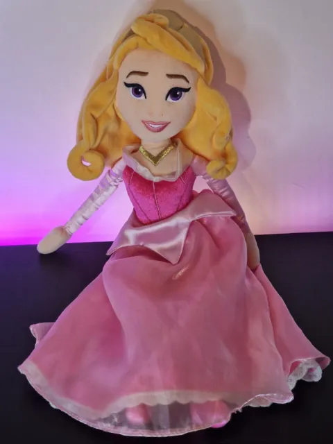 Disney Store Princess Aurora 19" Plush Doll Soft Toy Sleeping Beauty