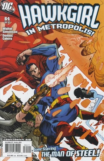 Hawkgirl #64 FN 2007 Stock Image