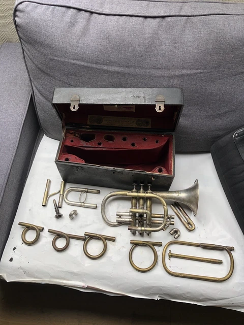 Rare Cornet Courtois Arban