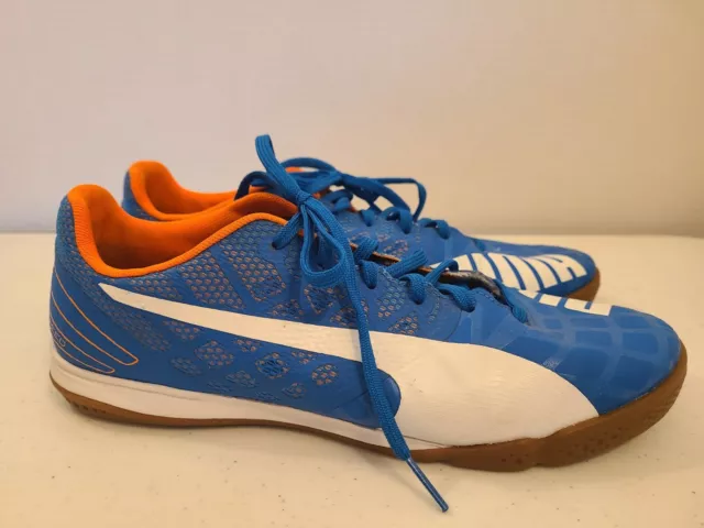 PUMA EVO SPEED Athletic Shoes Women Sz 9 Blue & Orange