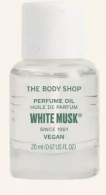 The body shop 2025 perfume oil white musk