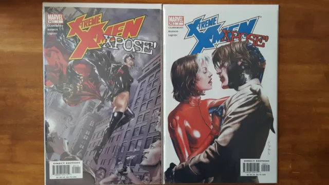 X-treme X-Men vol.1 Special Xpose #'s 1-2 High Grade 8.0 Marvel Comic Set RM13-5