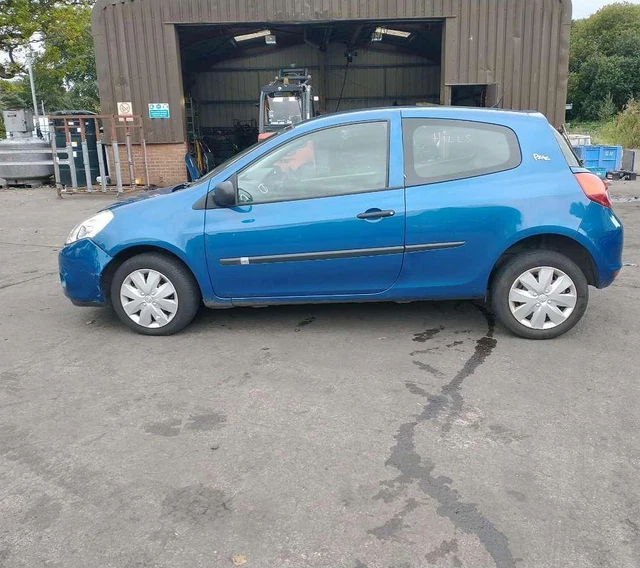 2011 Renault Clio Accensione A Benzina 3 Porte 1,1 L, Blocco Sterzo E Chiave