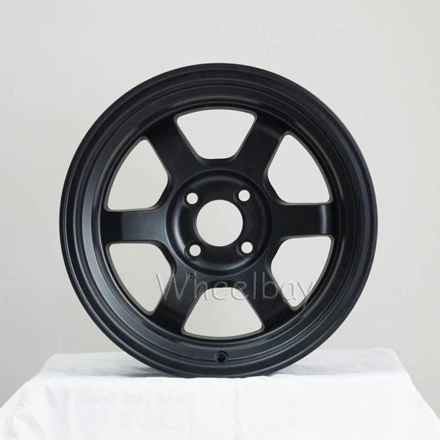 4 PCS   ROTA WHEEL GRID V 15X9 OFFSET: 0  & 15x7 20 4X100 67.1  SATIN BLACK