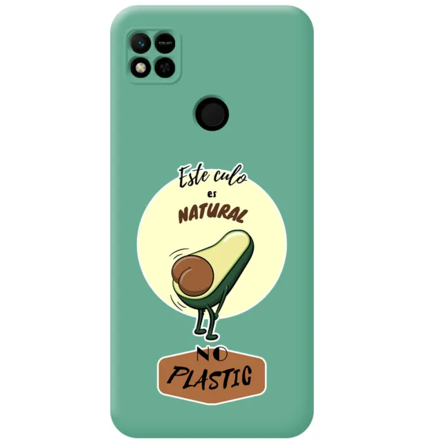 Funda Silicona Líquida Verde para Xiaomi Redmi Note 10 Pro diseño Culo  Natural Dibujos