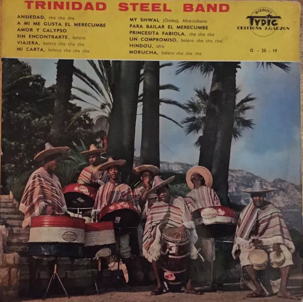 Trinidad Steel Band - Trinidad Steel Band (10", Album)