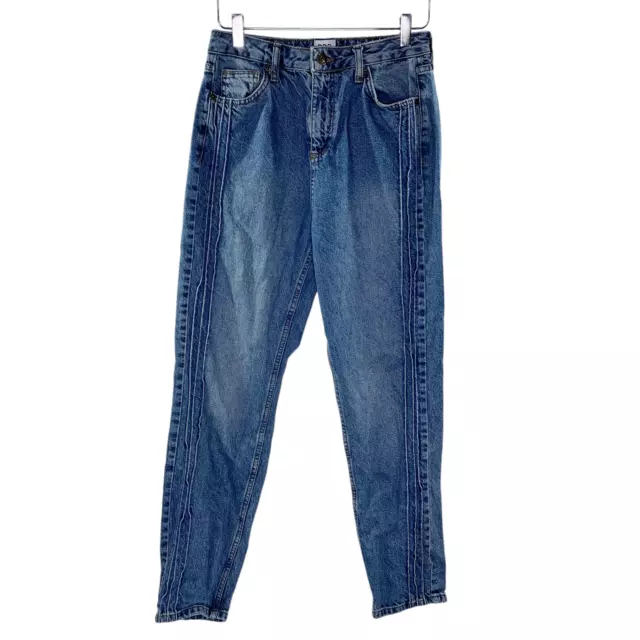 URBAN OUTFITTER UO 28 BDG Womens High Waisted Mom Pintuck Jeans $25.00 ...