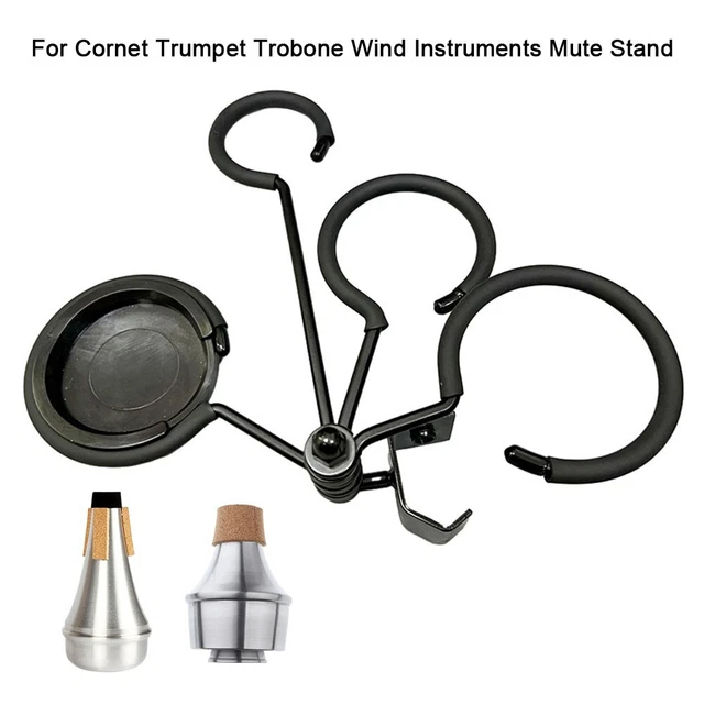 Muto Per Tromba In Lega Alluminio Argento - Accessorio Strumenti A Fiato Alomejor