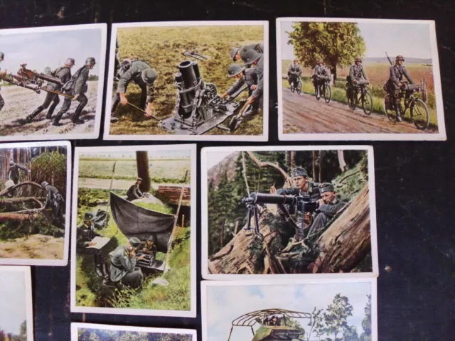 1936 German Army Wehrmacht Military Training 65 Photo Cigarette Cards Wwii Navy+