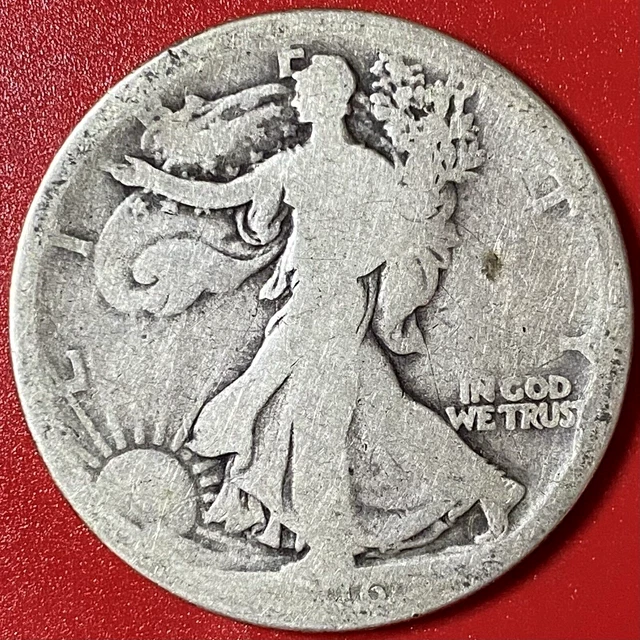 1916 Walking Liberty Half