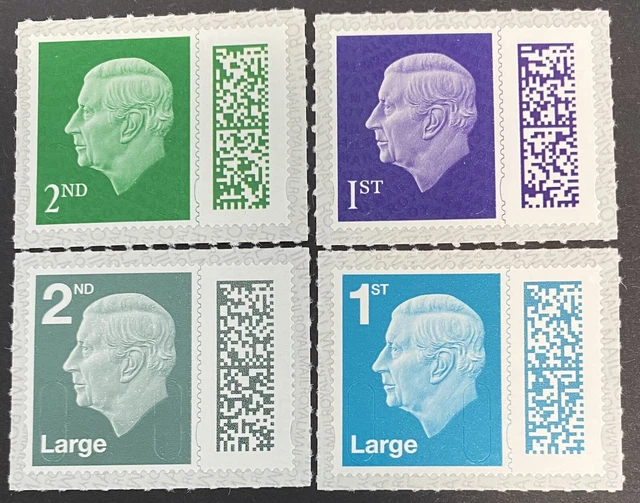 2023 UK KING Charles III Definitives stamps, MNH 14.00 PicClick