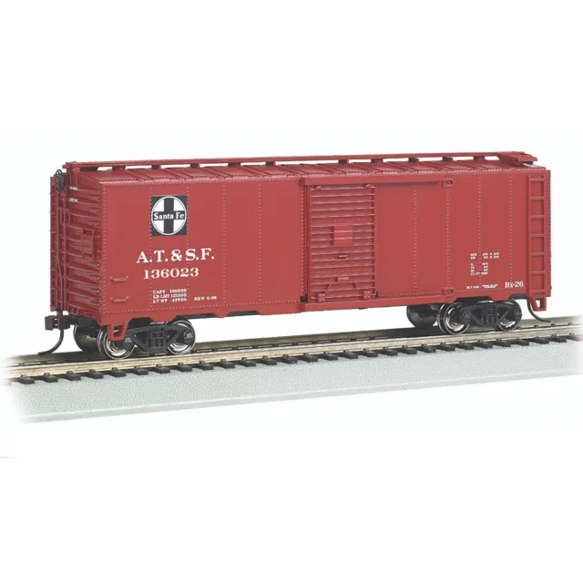 Bachmann USA 40' Steam Era Box Car - Santa Fe #136023 HO Gauge 15016