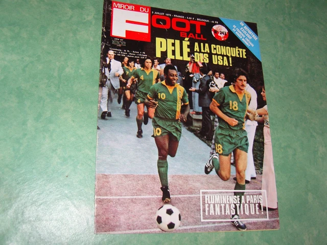 Miroir Du Football N°75 – 1966 Brésil-Uruguay, Pelé – Édition Originale (bon état)