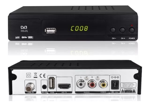New ClearView DSR2000HD MPEG·4 DVB·S2 H.264/AVC full HD1080p Satellite Receiver