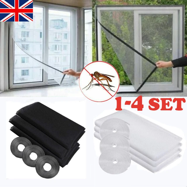 Tenda Anti Insetti Mosche Zanzare Schermo Finestra Con Chiusura A