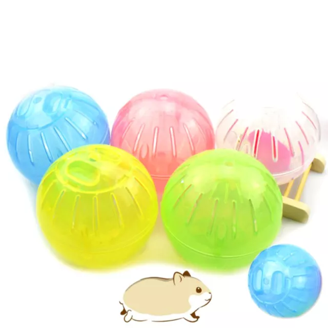 New Small Pet Run Ball Toy Home Hamster 10cm Chinchilla Guinea Pig Trot Ball~DC