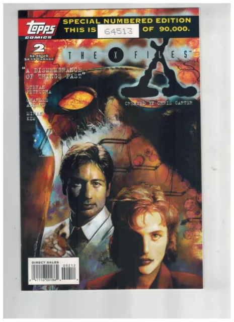 The X-Files 2  Special Numbered Edition  2nd Print  1995 VF/NM Topps Comic