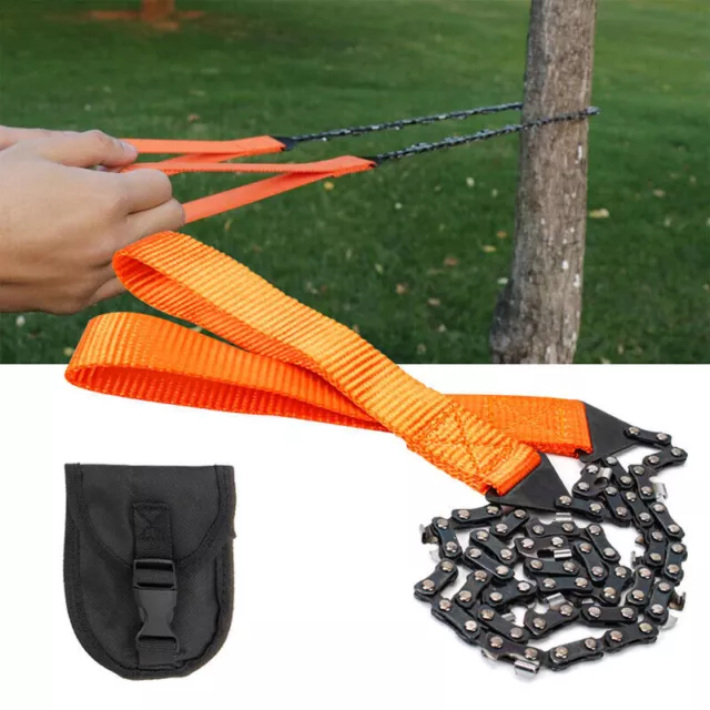 Survival Chain Saw Chainsaws Emergency Camping Hiking Pocket Hand Tool Outdoor..