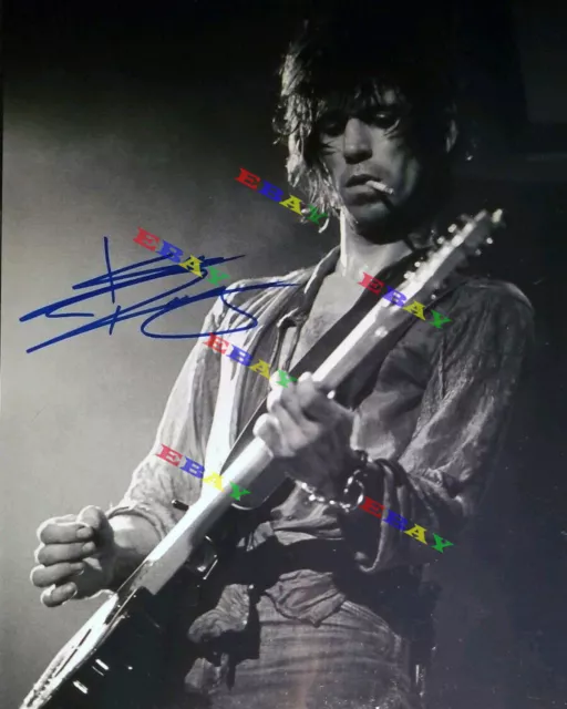 Keith Richards  Rolling Stones  Autographed Signed Photo Reprint