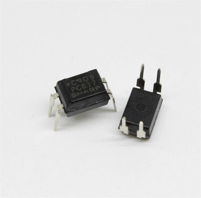 10pcs PC817 PC817C EL817 817 Optocoupler SHARP DIP-4 A::d