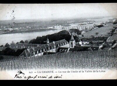 LA CHARITE-sur-LOIRE (58) VINEYARD, ASYLUM & Bords de LOIRE in 1904