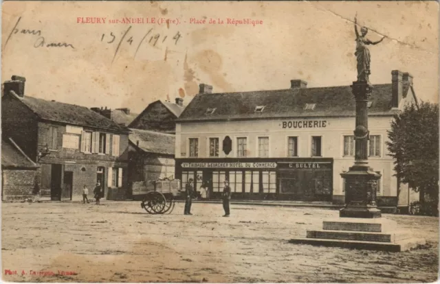 CPA FLEURY-sur-ANDELLE - Place de la Republique (129052)