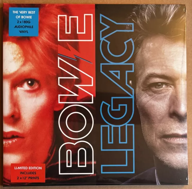 David Bowie – Legacy, Vinyl LP, Limited, incl. 2 Prints