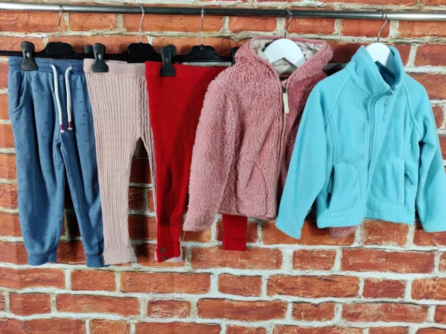 GIRLS BUNDLE AGE 2-3 YEARS GELERT NEXT etc JOGGERS LEGGINGS FLEECE JUMPER 98CM