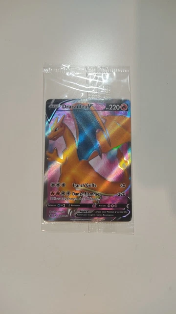Carte Pokémon " Dracaufeu V " PROMO - SWSH050 - Scellé - La Voie du Maitre