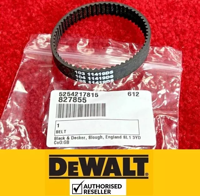 Genuine Black & Decker 827855 Strimmer Drive Belt Fits GL630 GL620 CF10 CF12