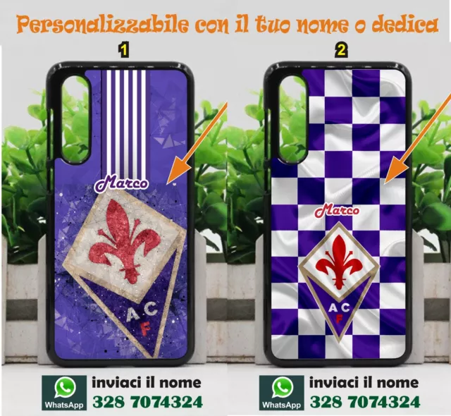 COVER  personalizzabile Fiorentina calcio per Samsung Iphone huawei oppo Xiaomi