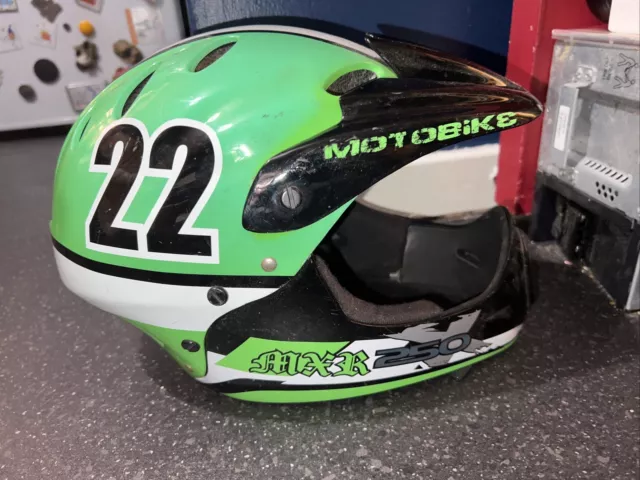 Mxr250 helmet clearance