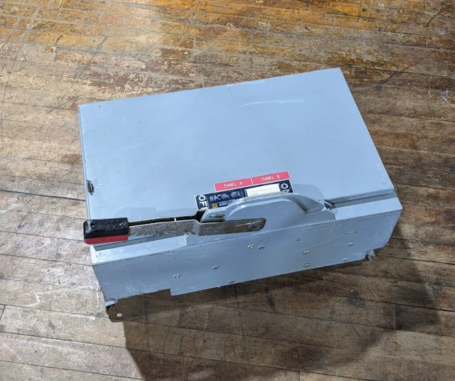 Square D QMB-325W QMB Panelboard Fusible Switch 400A 3P 240V 3PH 400 Amp Fuses