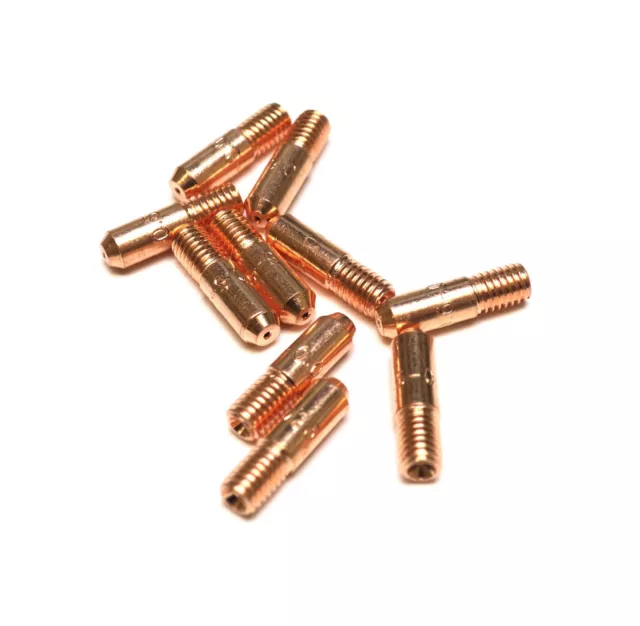 M5 (MB14) MIG Welding Contact Tips - (Pack of 10) - 0.6mm