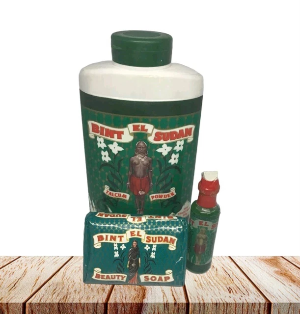 Poudre BINT EL SUDAN - Talc Aux Senteurs Amande Et Café, Format 15 Ml, 100% Naturel