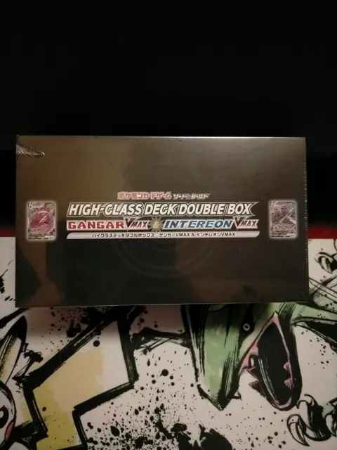 High Class Deck Double Box Gengar Inteleon Vmax Pokémon 
