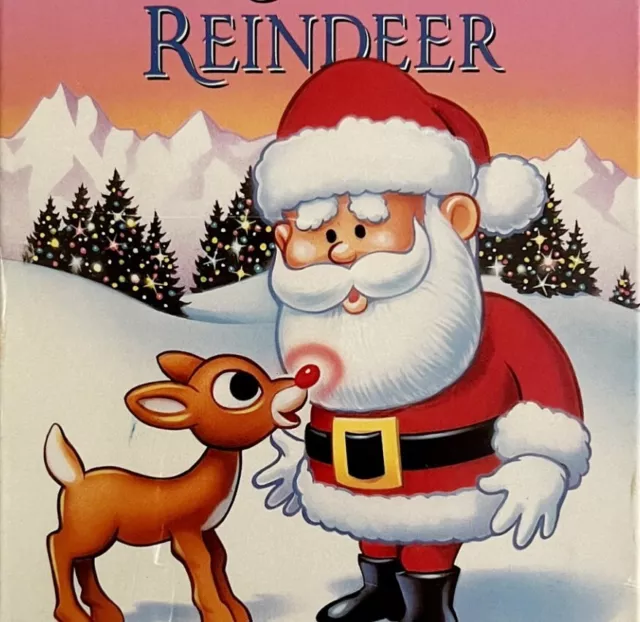RUDOLPH THE RED Nosed Reindeer Vintage VHS 1993 Christmas Classic