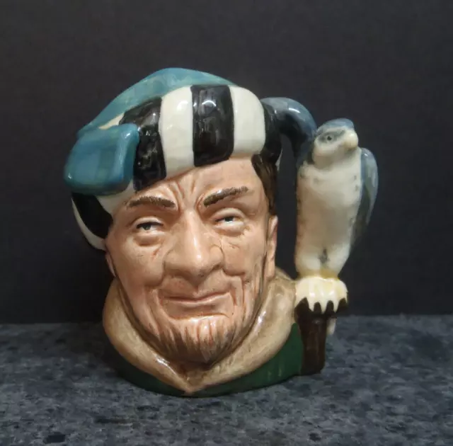 Royal Doulton D6547 'The Falconer' Miniature Toby Jug