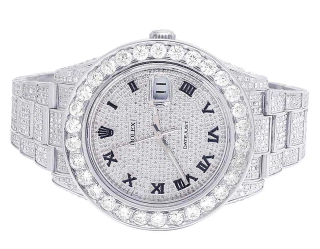Montre sales diamond homme